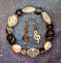 Band Geek Bracelet and Earring Set