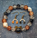 Musical Lo-fi Bracelet Earring Set
