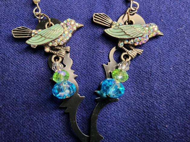Clockwork And Songbirds Earrings