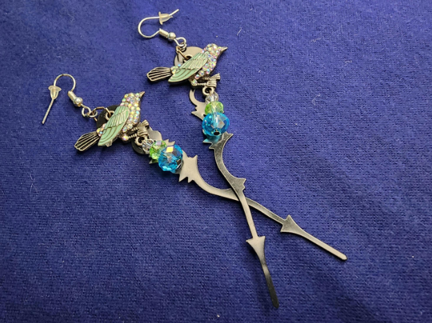 Clockwork And Songbirds Earrings